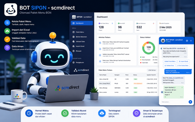 Preview BOT SIPGN - SCMDIRECT
